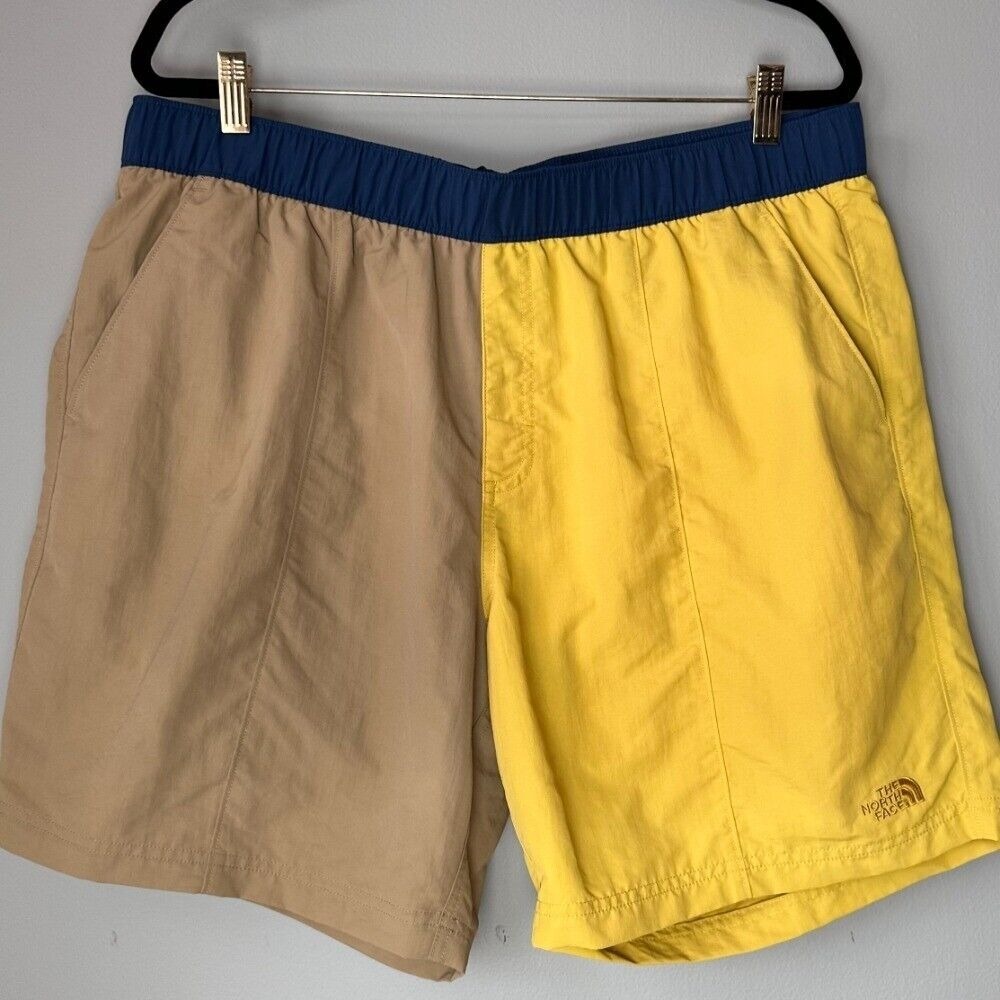 The North Face‎ Pull-On Swim Trunks Shorts Men Extra Large Colorblock Pockets